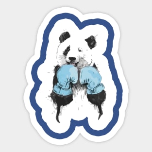 panda the winner Sticker